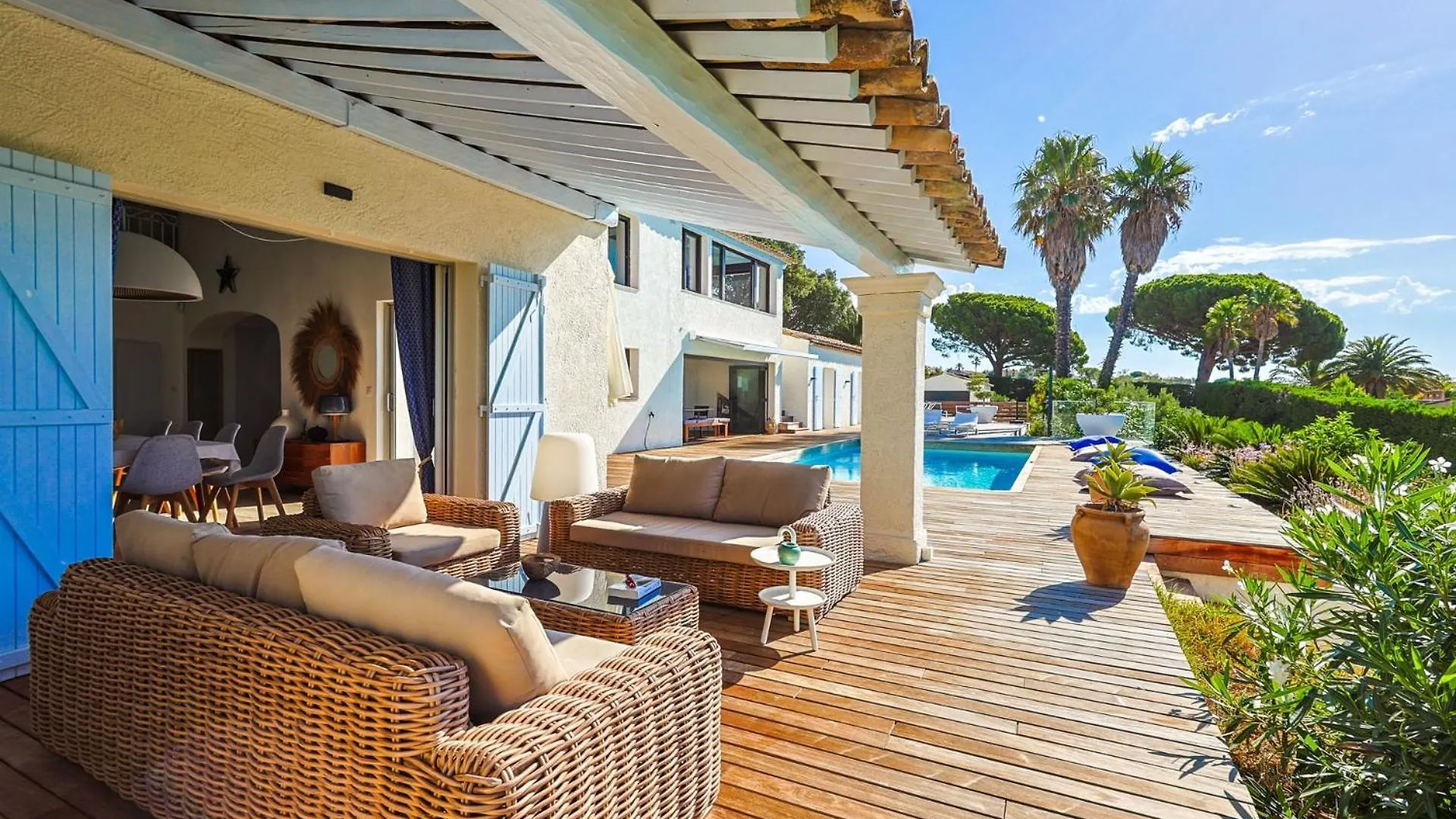 Villa D'Exception Avec Tres Belle Vue Mer - Villa Joyce Sainte-Maxime