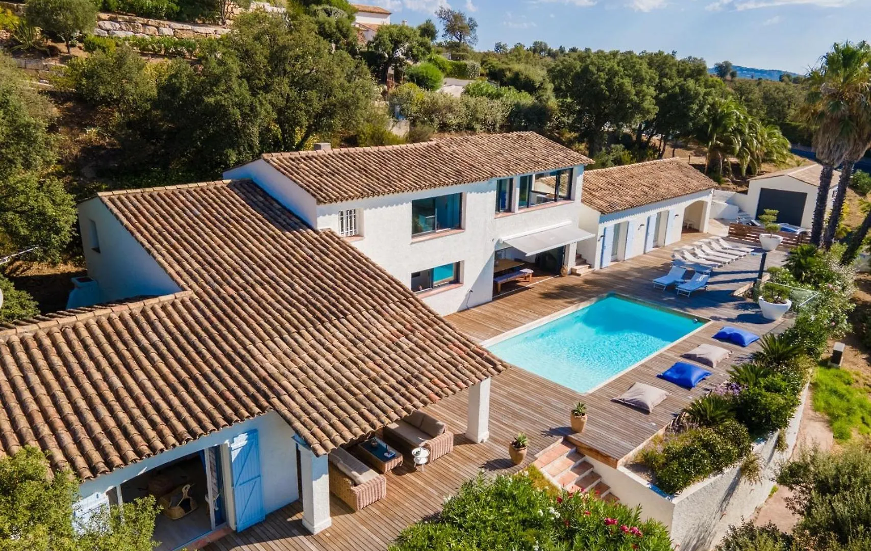 Villa D'Exception Avec Tres Belle Vue Mer - Villa Joyce Sainte-Maxime
